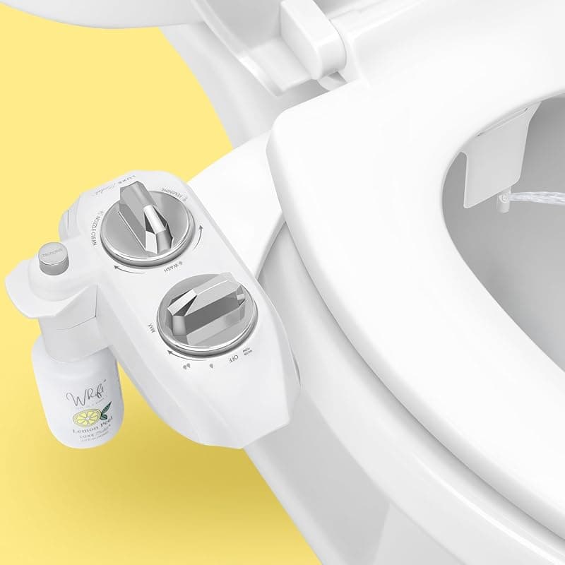 LUXE Bidet WHIFT 185 Bidet Attachment — Deodorizing, EZ-Lift, Chrome