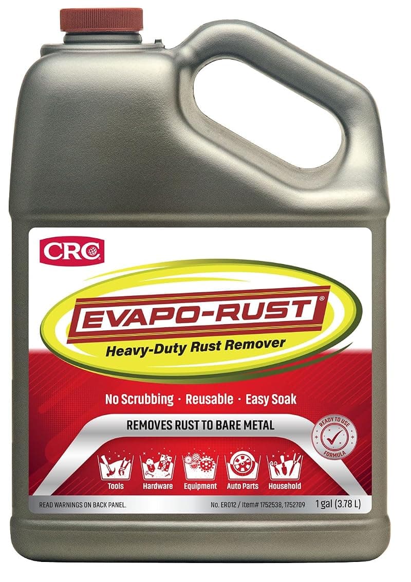Evapo-Rust CRC Heavy Duty Rust Remover for Metal and Tools - 1 Gallon
