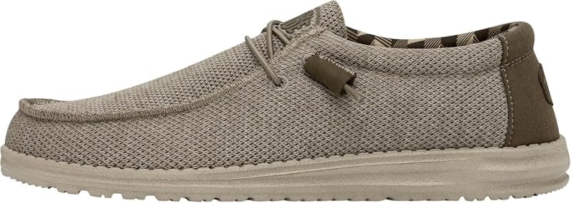 HEYDUDE Men's Wally Sox Slip-On Loafer — Beige